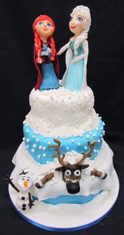 Disney Frozen  - Cake by Lesley Southam