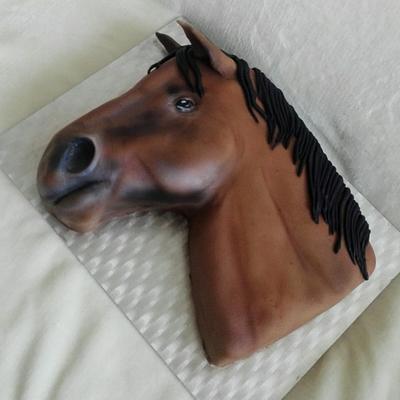 Horse head - Cake by Anka