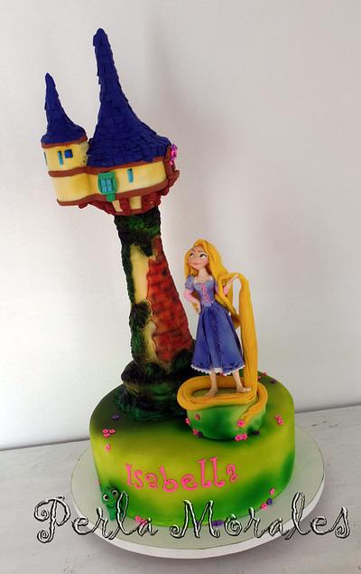 Rapunzel Cake - Cake by PerlaMorales