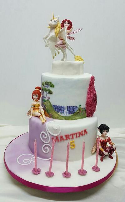Mia and me cake - Cake by claudiamarcel