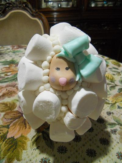 easter eggs sheep - Cake by Littlesweety cake