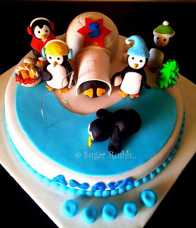 Pingoo the Penguin - Cake by vasu