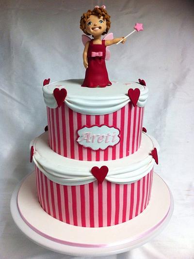 Fairy Birthday Girl Cake - Cake by Mardie Makes Cakes