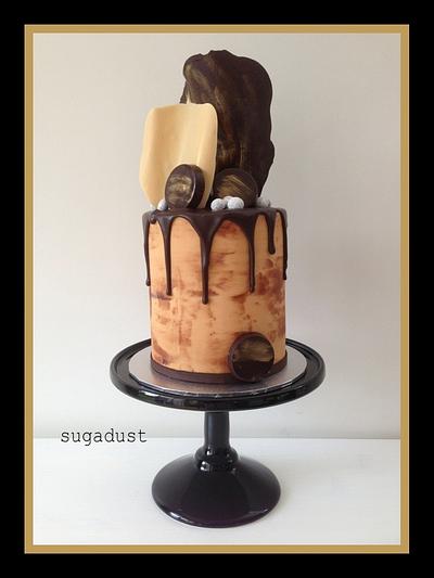 Chocolate Wave  - Cake by Mary @ SugaDust