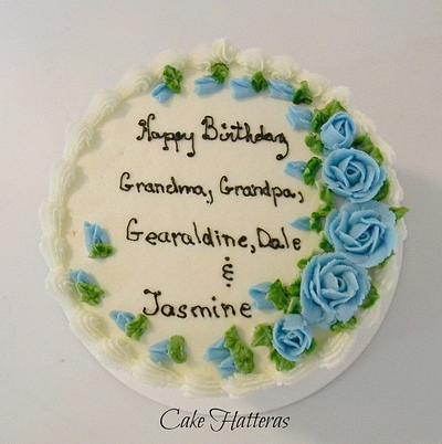 6 birthdays - Cake by Donna Tokazowski- Cake Hatteras, Martinsburg WV