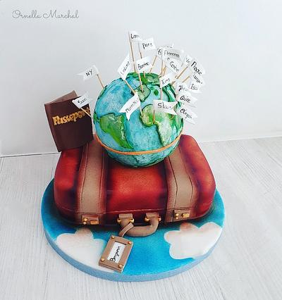 Travel cake 🛫 - Cake by Ornella Marchal 
