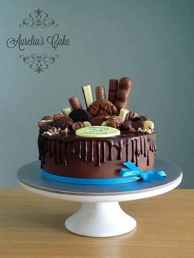 Drip cake - Cake by Aurelia's Cake