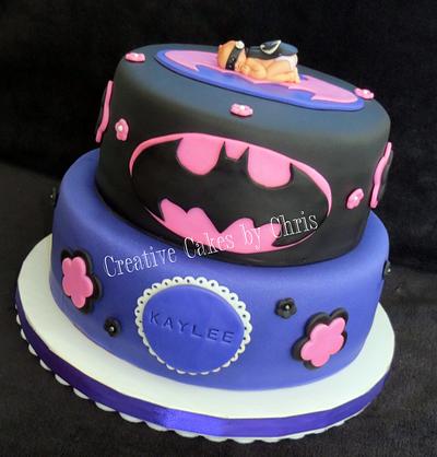 Batgirl Baby Shower - Cake by Creative Cakes by Chris