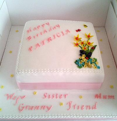 Birthday / Mothers Day - Cake by kimlinacakesandcraft
