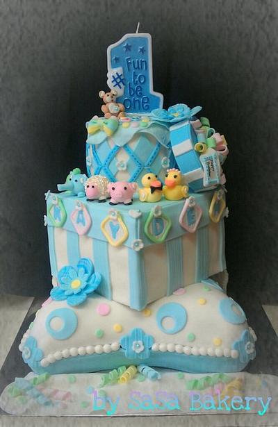 birthday cake - Cake by SaSaBakery