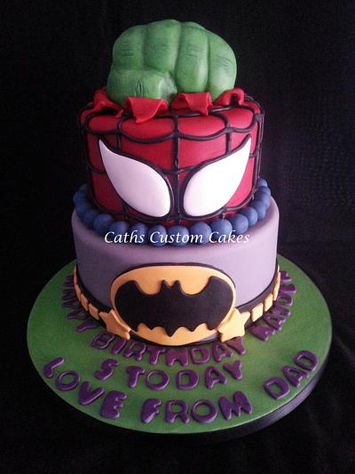 DC Marvel-ous - Cake by Cath