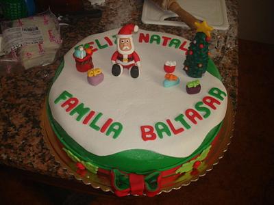 santa cake - Cake by neidy