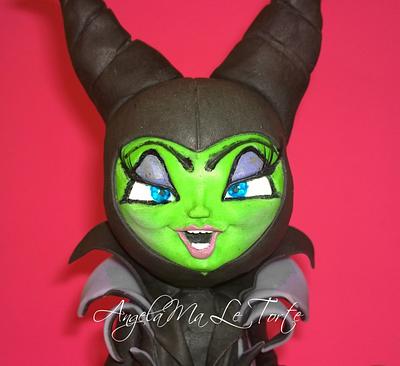 maleficent topper cake - Cake by AngelaMa Le Torte