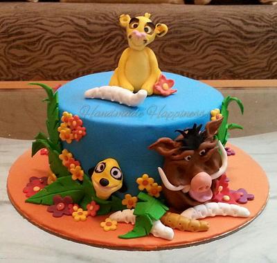 Timon and Pumba!!! - Cake by Handmade Happiness