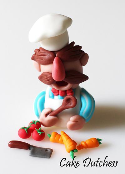 The Swedish Chef - Muppet (with video tutorial) - Cake by Etty