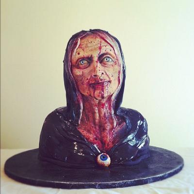 Grandma Bludgeon of Dead Man's Farm - Cake by Sarah Ono Jones