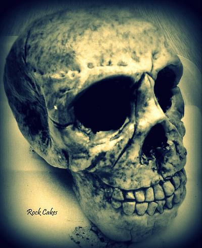 RKT skull - Cake by RockCakes