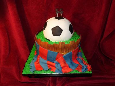 CPFC football cake - Cake by emma