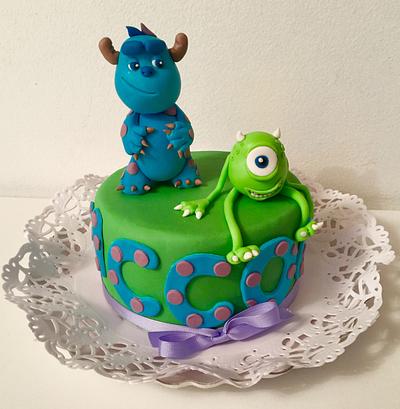 Monsters Inc cake - Cake by Bedina