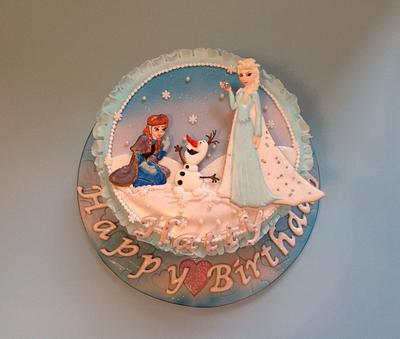 Frozen Birthday Cake - Cake by Rachel Bosley 