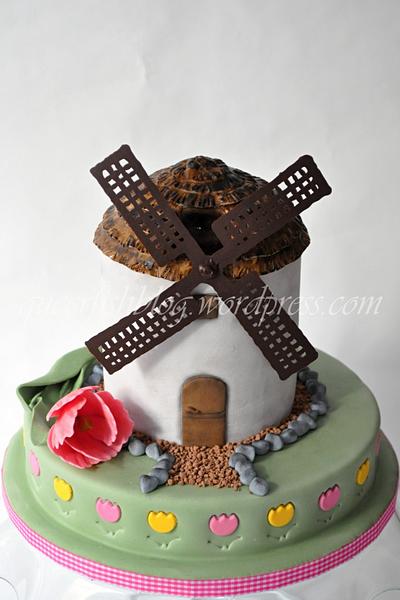 Windmill - Cake by Lenka M.