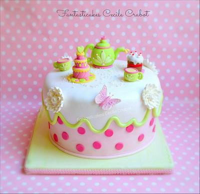 Tea Time Cake - Cake by Cecile Crabot
