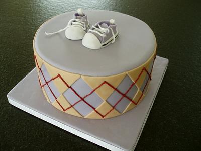 Chuck's Babyshower - Cake by Olivia's Bakery