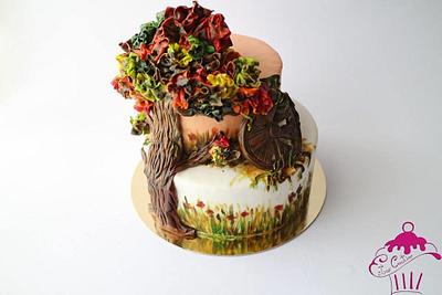 Masterpiece On the Fall  - Cake by Estro Creativo