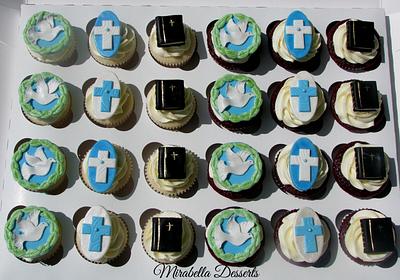 Confirmation cupcakes - Cake by Mira - Mirabella Desserts