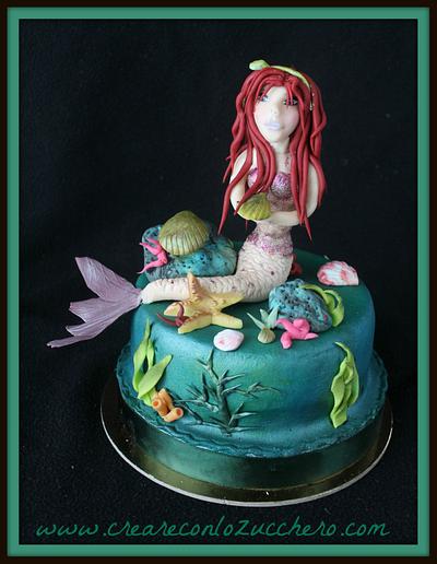 My mermaid  - Cake by Deborah
