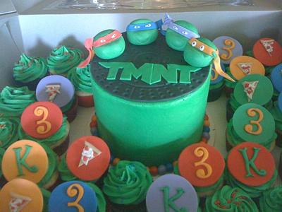 Ninja Turtles - Cake by Sandy 