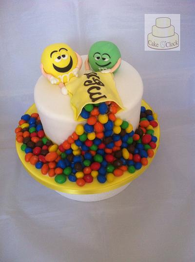 M&M's - Cake by cakeoclock