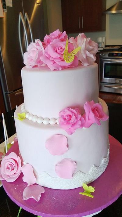 bridal shower cake - Cake by Rostaty