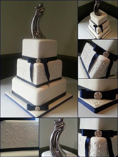 Louise Wedding Cake - Cake by cakedwithlovekidsgro