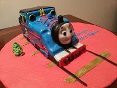 Thomas the tank engine cake - Cake by Bake Cuisine