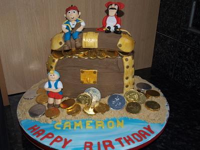 Jake and the neverland pirates - Cake by Deb-beesdelights