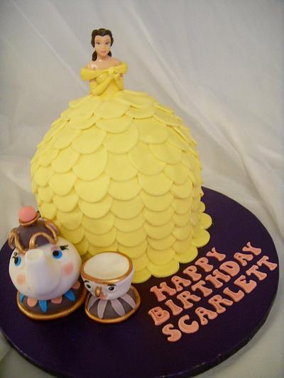 Princess Belle Birthday Cake - Cake by Christine