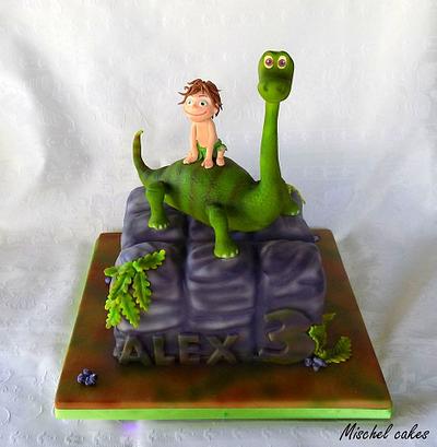 The good dinosaur - Cake by Mischel cakes