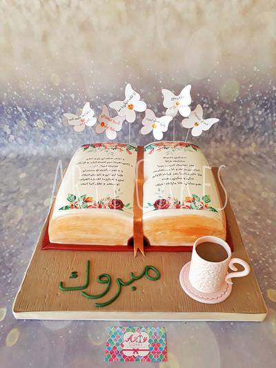 Book cake - Cake by Arty cakes
