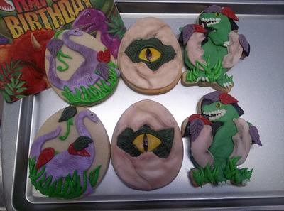 Dinosaur Cookies - Cake by KarenCakes