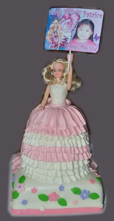 barbie doll cake - Cake by SweetFavorsByPerlita