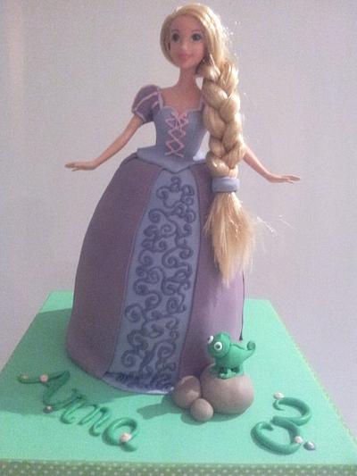 Princess Anna's birthday cake - Cake by The Custom Cakery