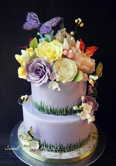 Garden Cake - Cake by Stephanie