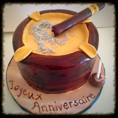 Ashtray Cake - Cake by Dimitra Mylona - Sweet Zoe Cakes