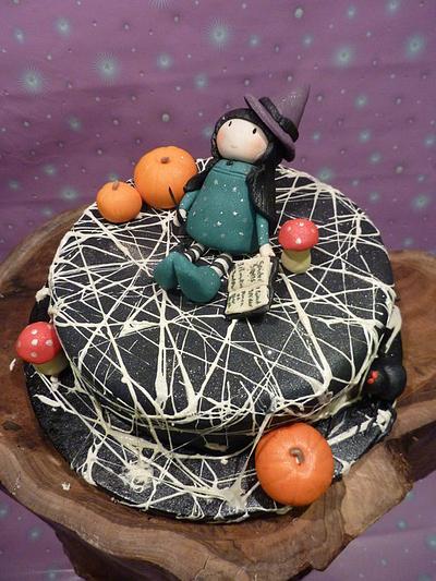 Little witch on a web - Cake by Dawn and Katherine
