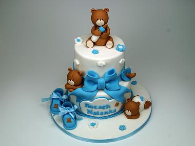 Teddies Party Time Cake, London - Cake by Beatrice Maria