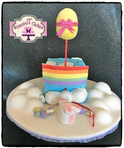 Easter in the clouds - Eggs - CPC Easter Collaboration 2016  - Cake by  SpecialT Cakes - Tracie Callum 