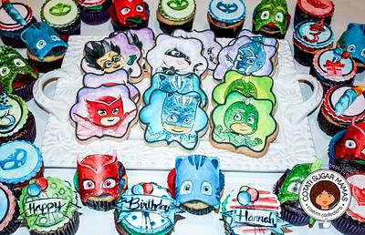 PJ Mask Theme - Cake by Isabelle (Cotati Sugar Mamas)