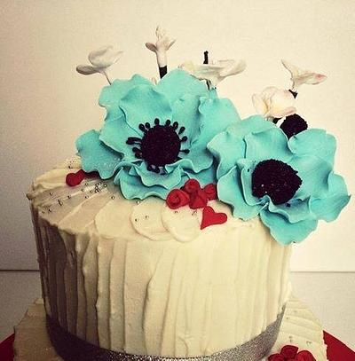 Anniversary cake  - Cake by Shafaq's Bake House