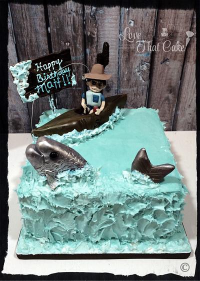 Gone fishing... - Cake by Michelle Bauer